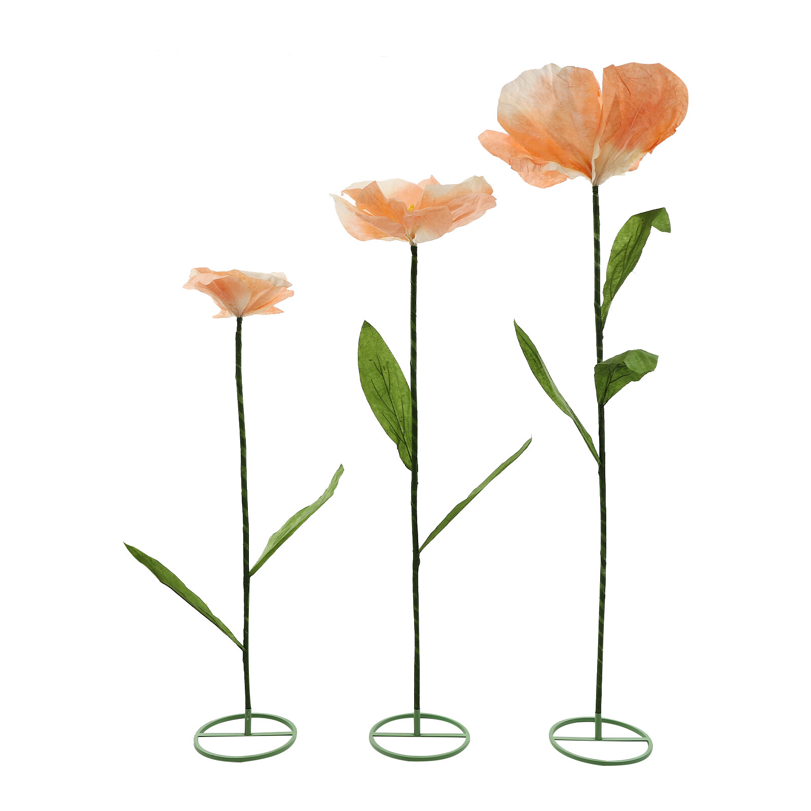 3PC Artificial Flower Bouquet Flower Bridal Wedding Supply Home Decor Champagne