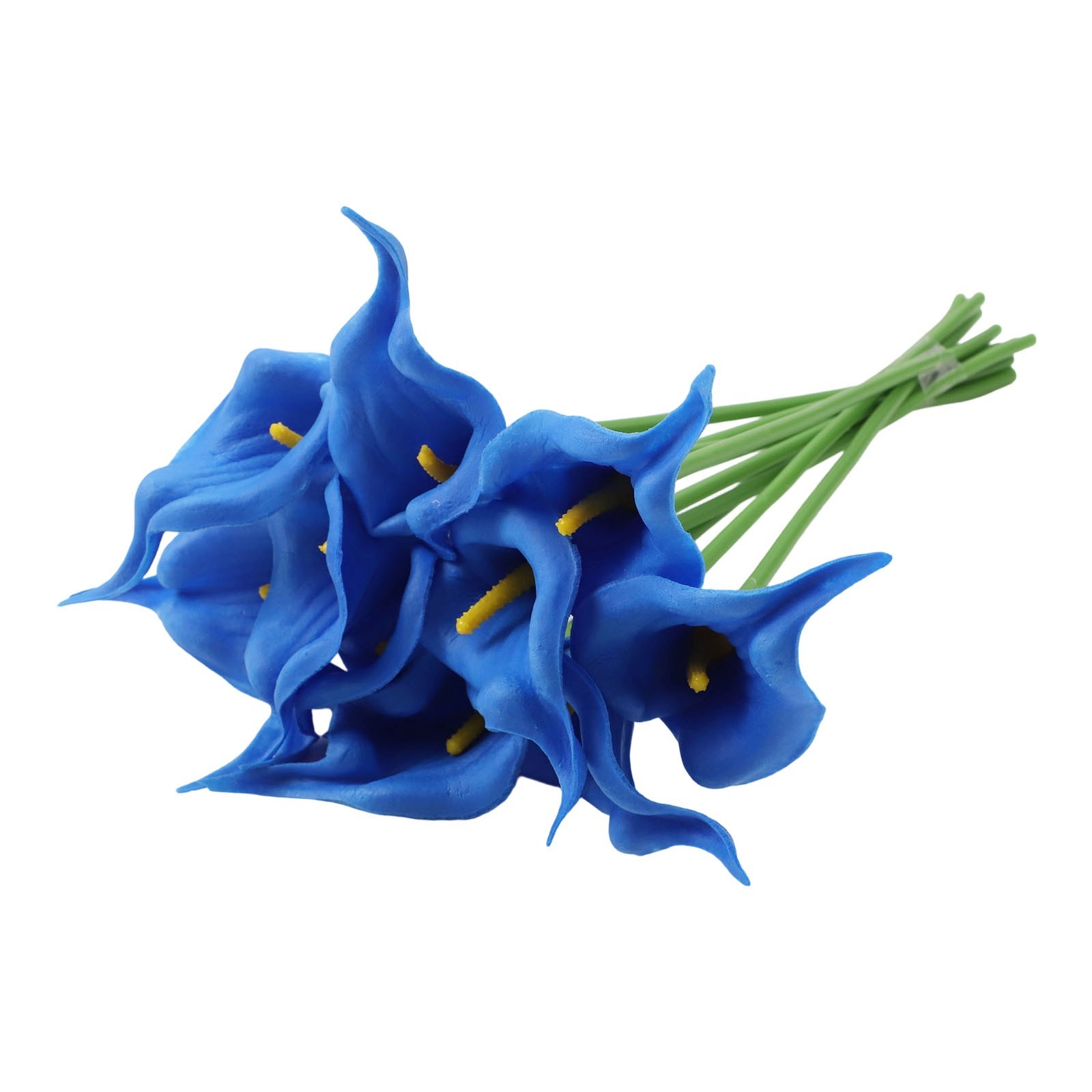 Colorful Calla Lily Artificial Flowers 10pcs for Modern Home Decoration