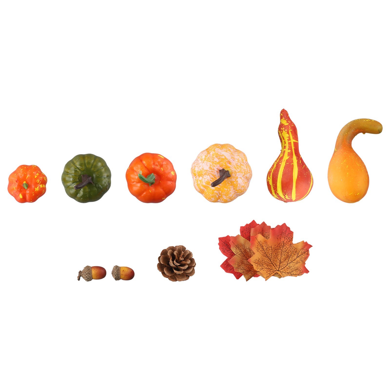 Artificial Pumpkin Harvest Autumn Thanksgiving Wreath Banquet Party Decor