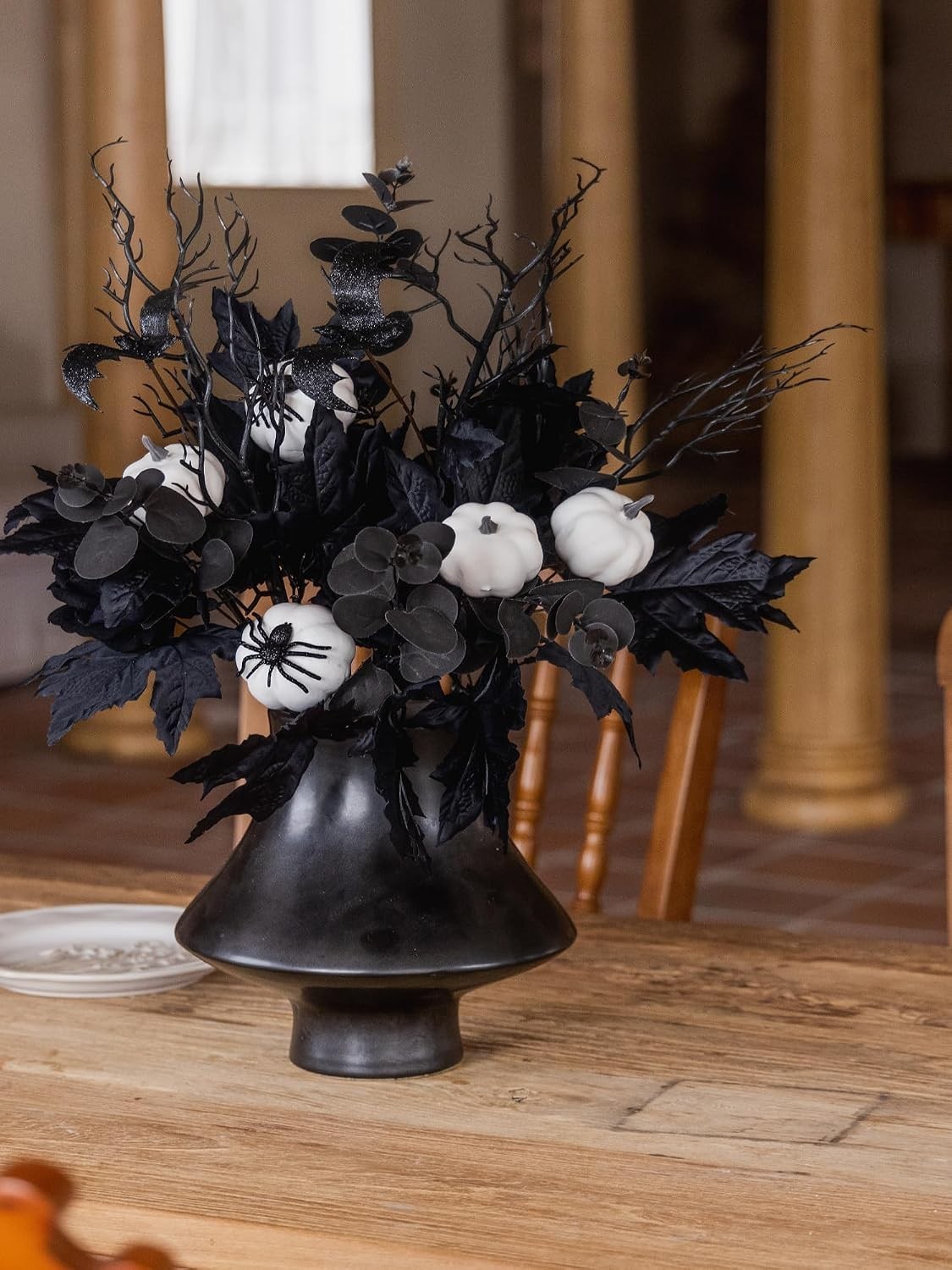 Versatile 10 PCS Silk Fall Bouquets – 18 Inch Indoor and Outdoor Arrangements