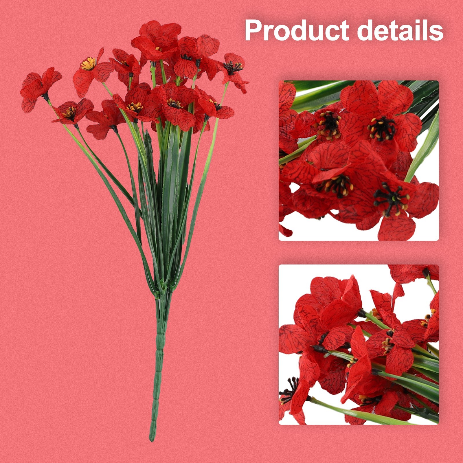 Colorful and Lifelike Artificial Flowers for Home and Office Decoration