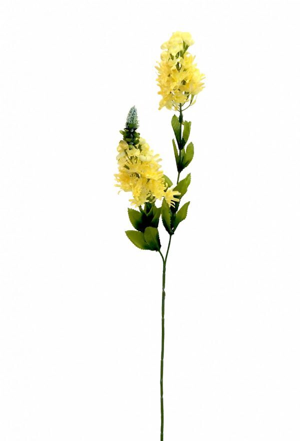 Single Stem Lilac Spray Set of 2 32in Yellow