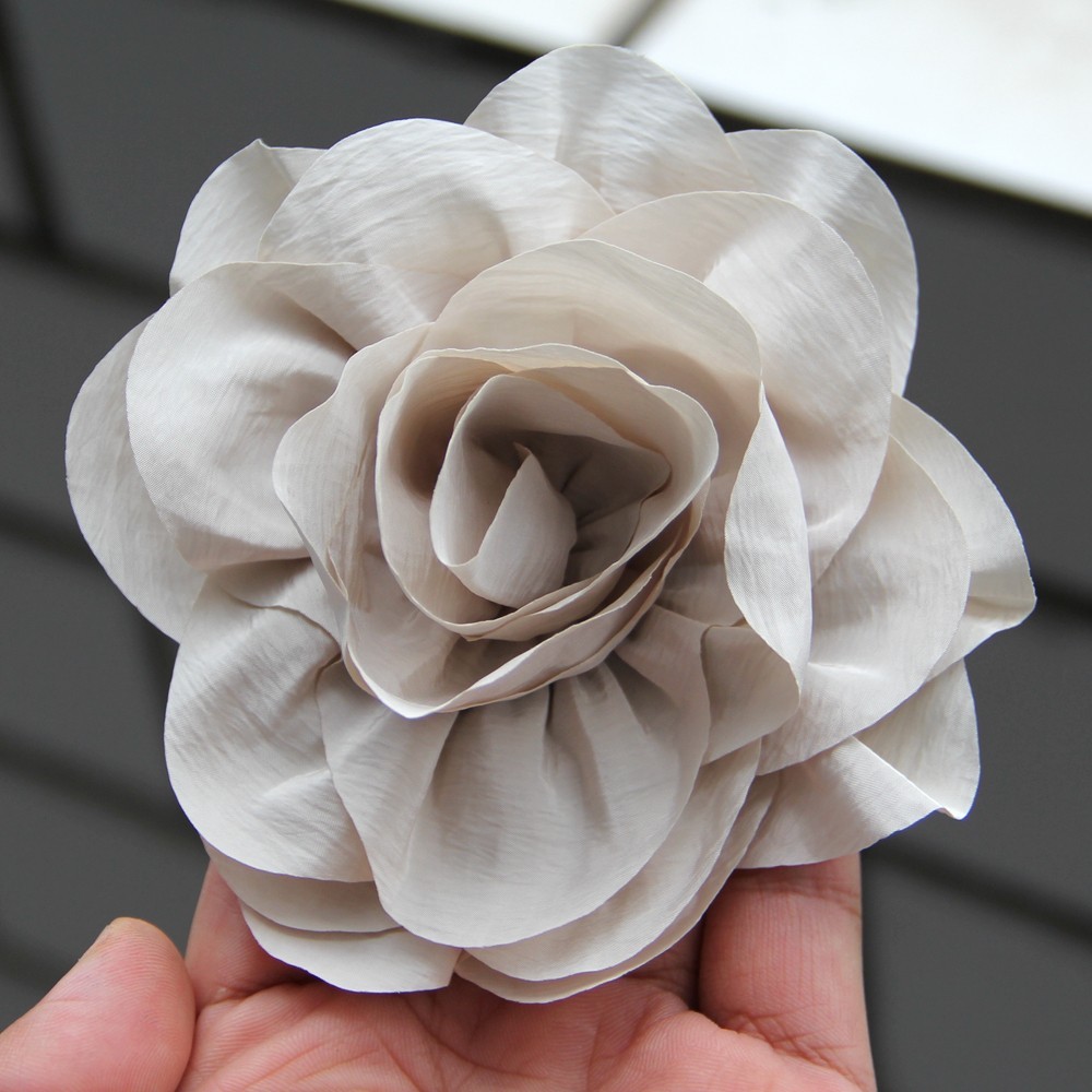 10cm Artificial Rose Flowers Heads Silk Fake Flowers for Home Dceor Wedding Deco