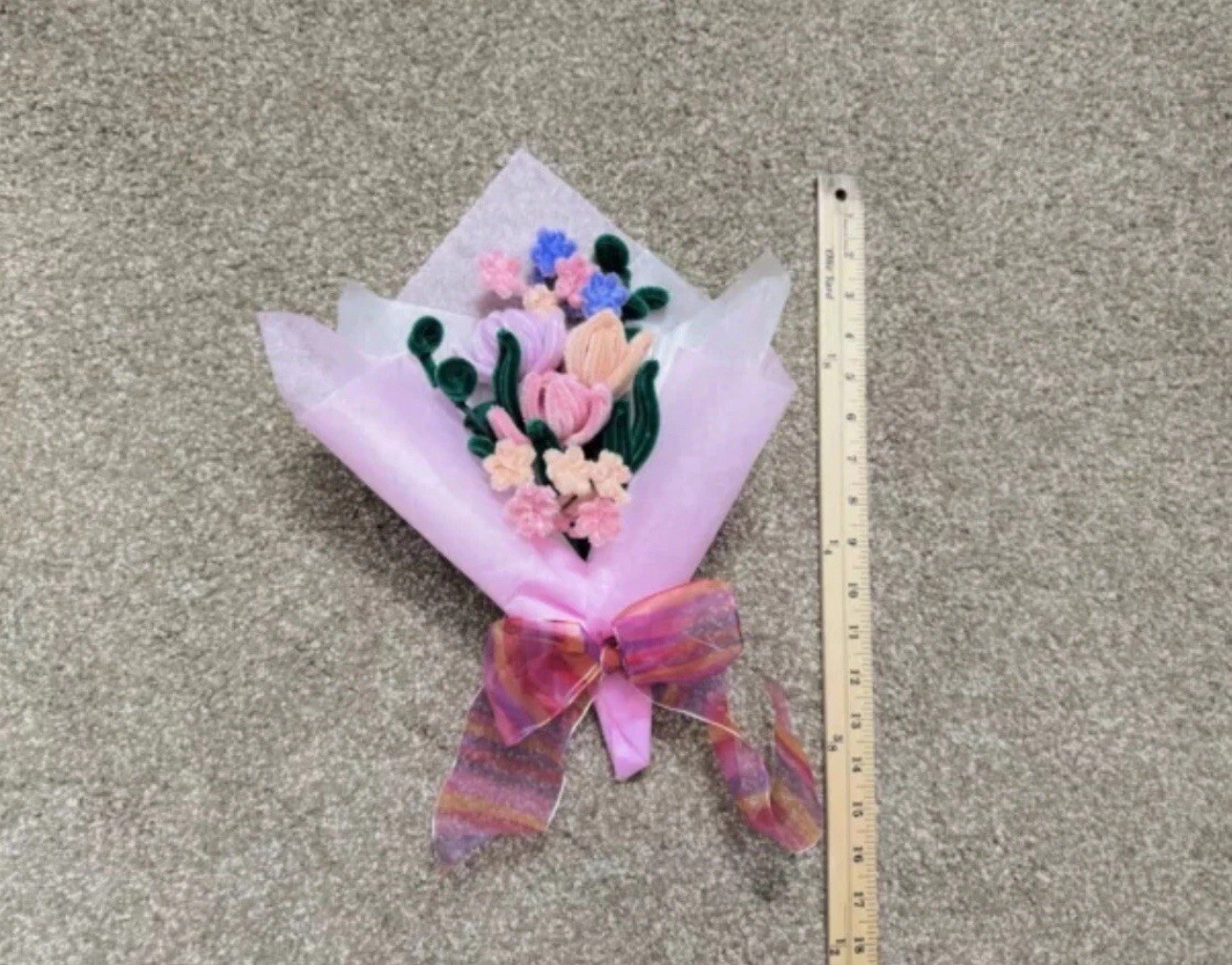 HANDMADE TULIPS FLOWER BOUQUET ARTIFICIAL FLOWERS GIFT FOR HER
