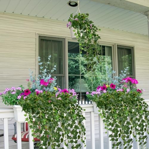 Artificial Hanging Plants 36″ Fake Ivy Vine Faux Ivy Medium-1 Pack Style 2