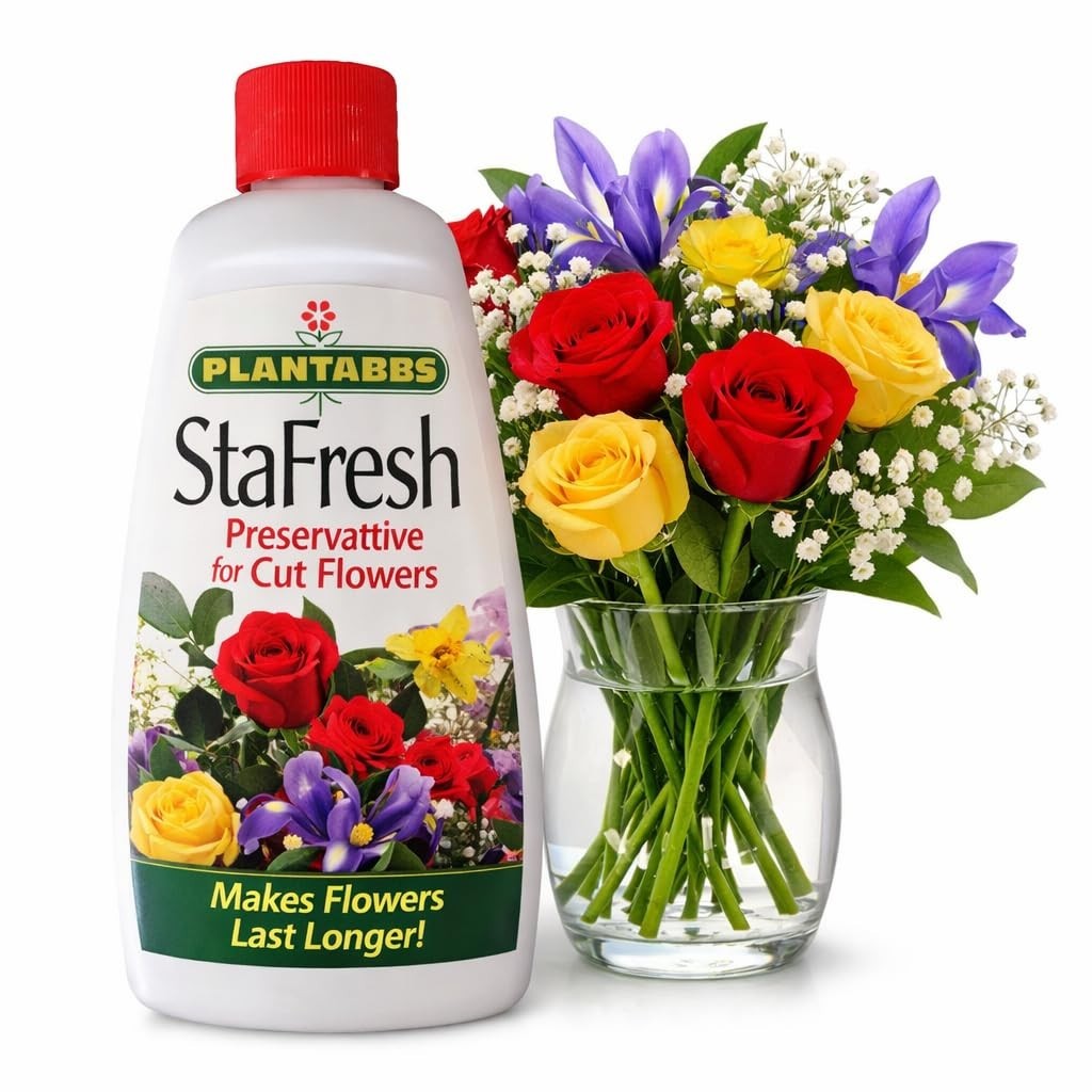 StayFresh Fresh Flower food for Cut Flowers Preserves life Pet Safe 8oz