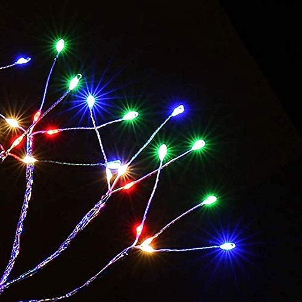 20” 108 Sparkly Fairy Spirit Tree Lamp with Remote Control, DIY Bonsai Artifi…