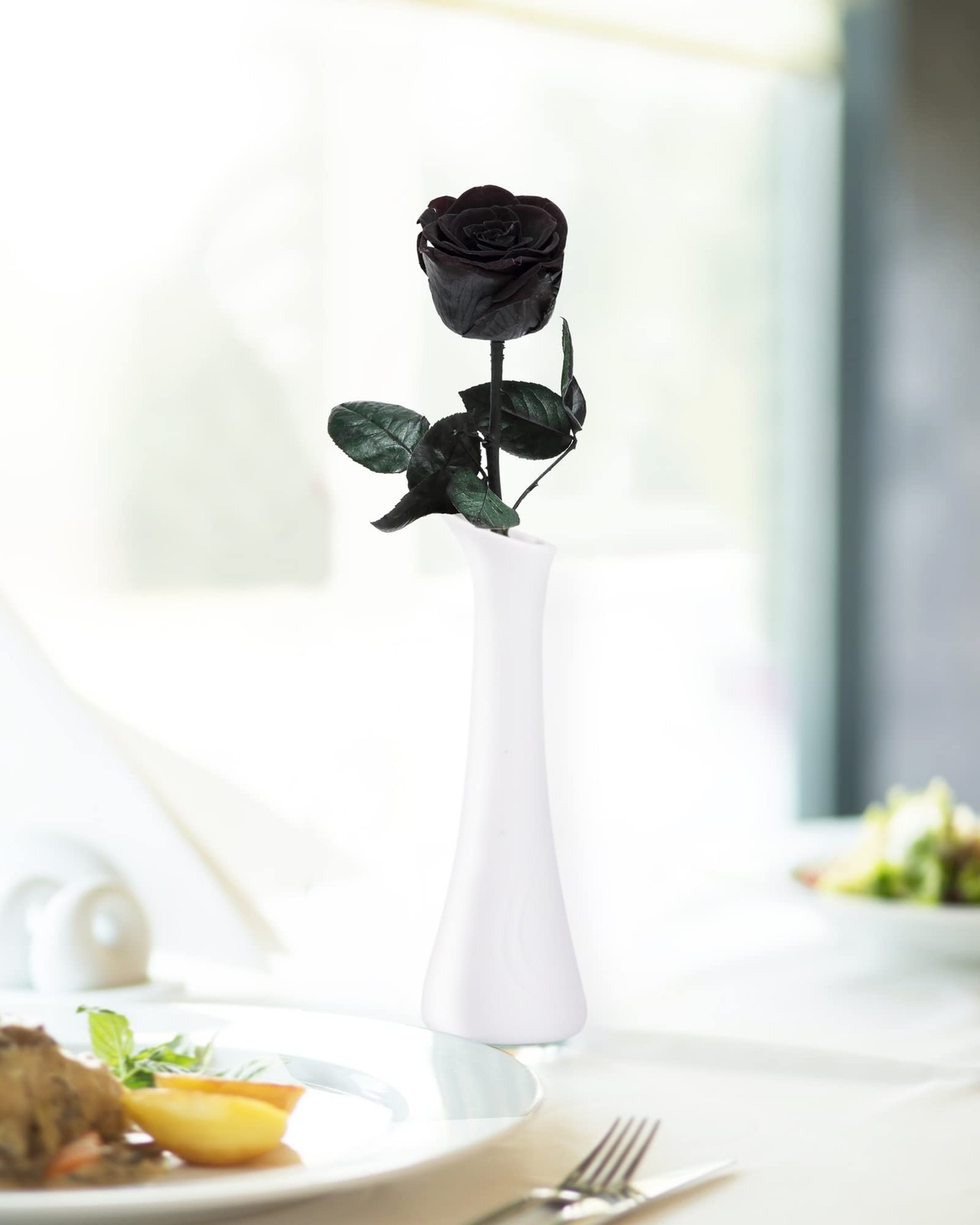 Black Preserved Roses for Delivery – Single Flower Gifts for Her