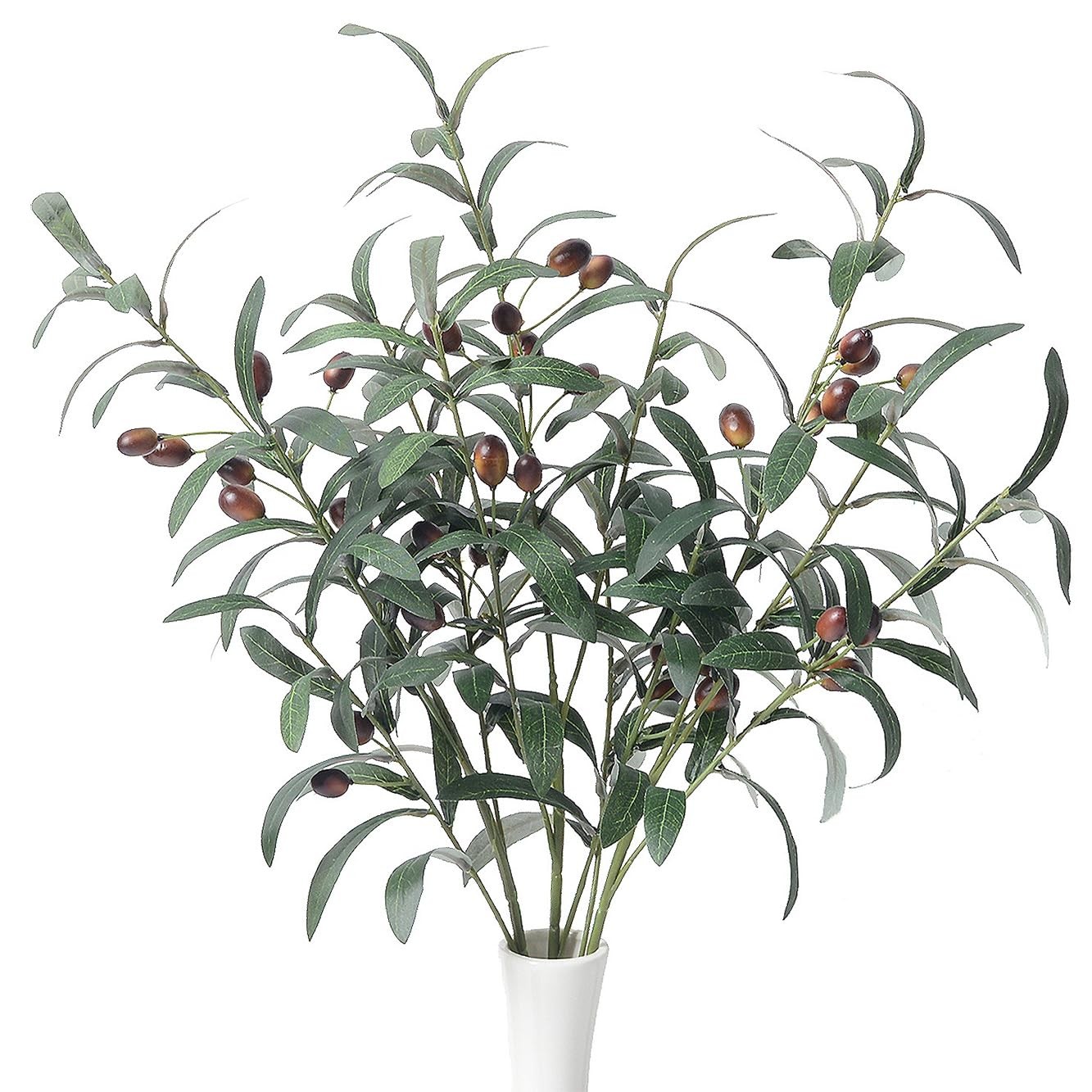 Artificial Olive Branch Faux Olive Branches For Vases Fake Branches Olive Stems