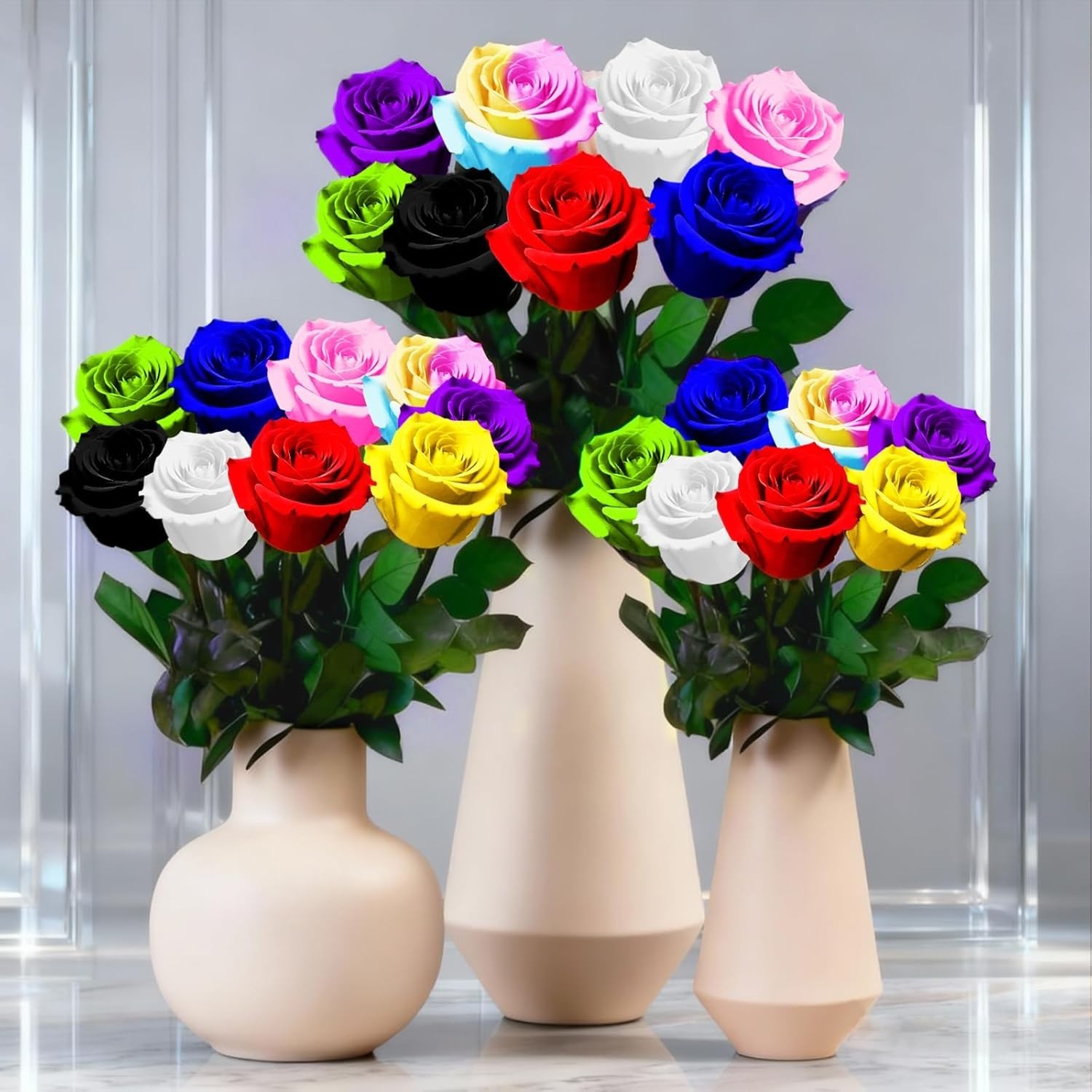Single Black Preserved Rose in Gift Box – Perfect Anniversary & Valentine’s Gift