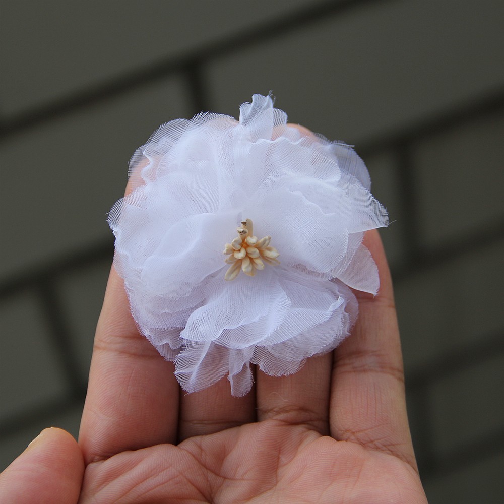 6cm new artificial flower snow yarn stamen plum for wedding home Christmas decor