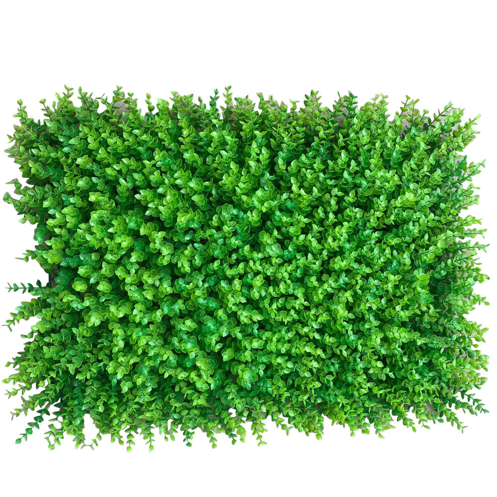 12pc 24″x16″ Artificial Boxwood Hedge Mat Plant Panels Greenery Walls Outdoor