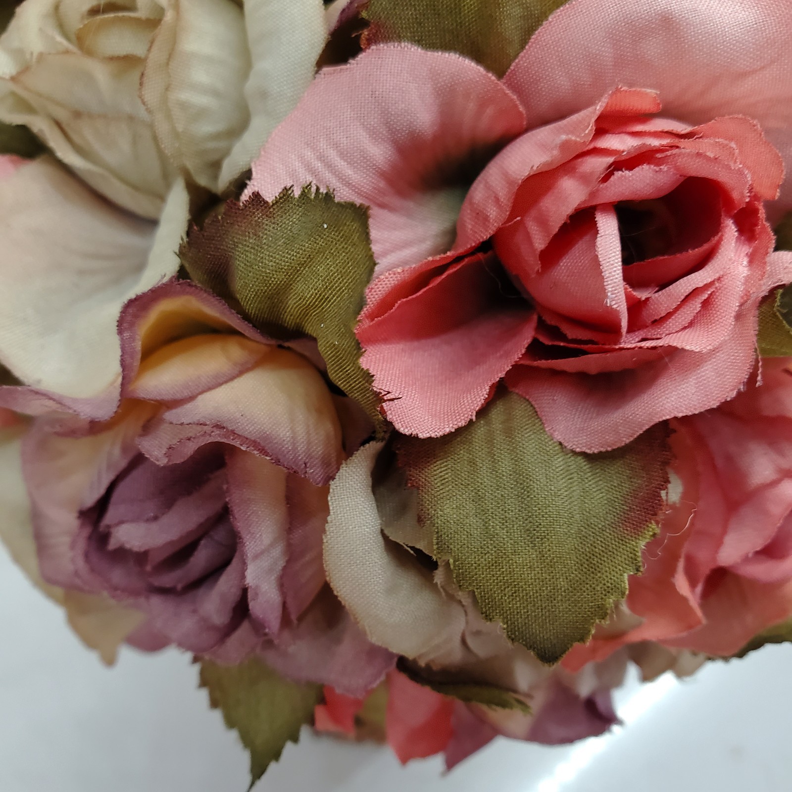 Rose Topiary Willow Base Table Tap Display Wedding Bouquet Vase Insert VINTAGE