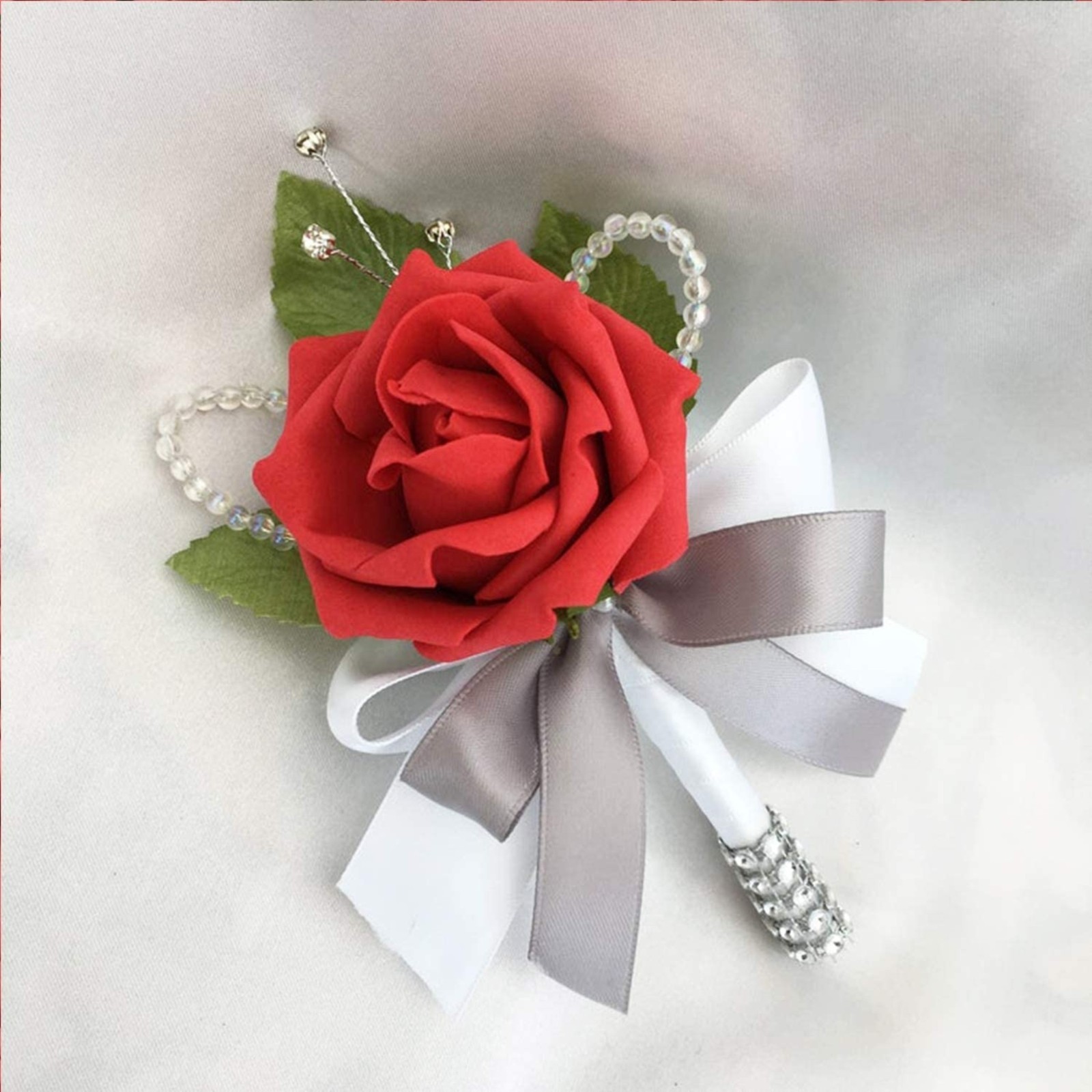 Artificial Foam Roses – Real Touch Pink Roses with Stems (Latex Foam)