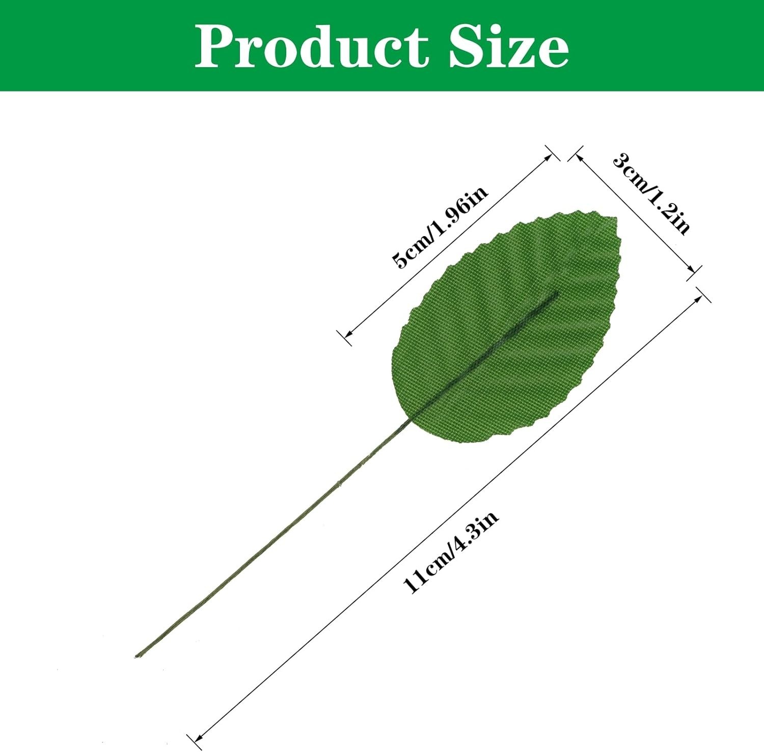Elegant Bulk Artificial Leaves Set: 200 Pcs in Dark Green, Green & Silver