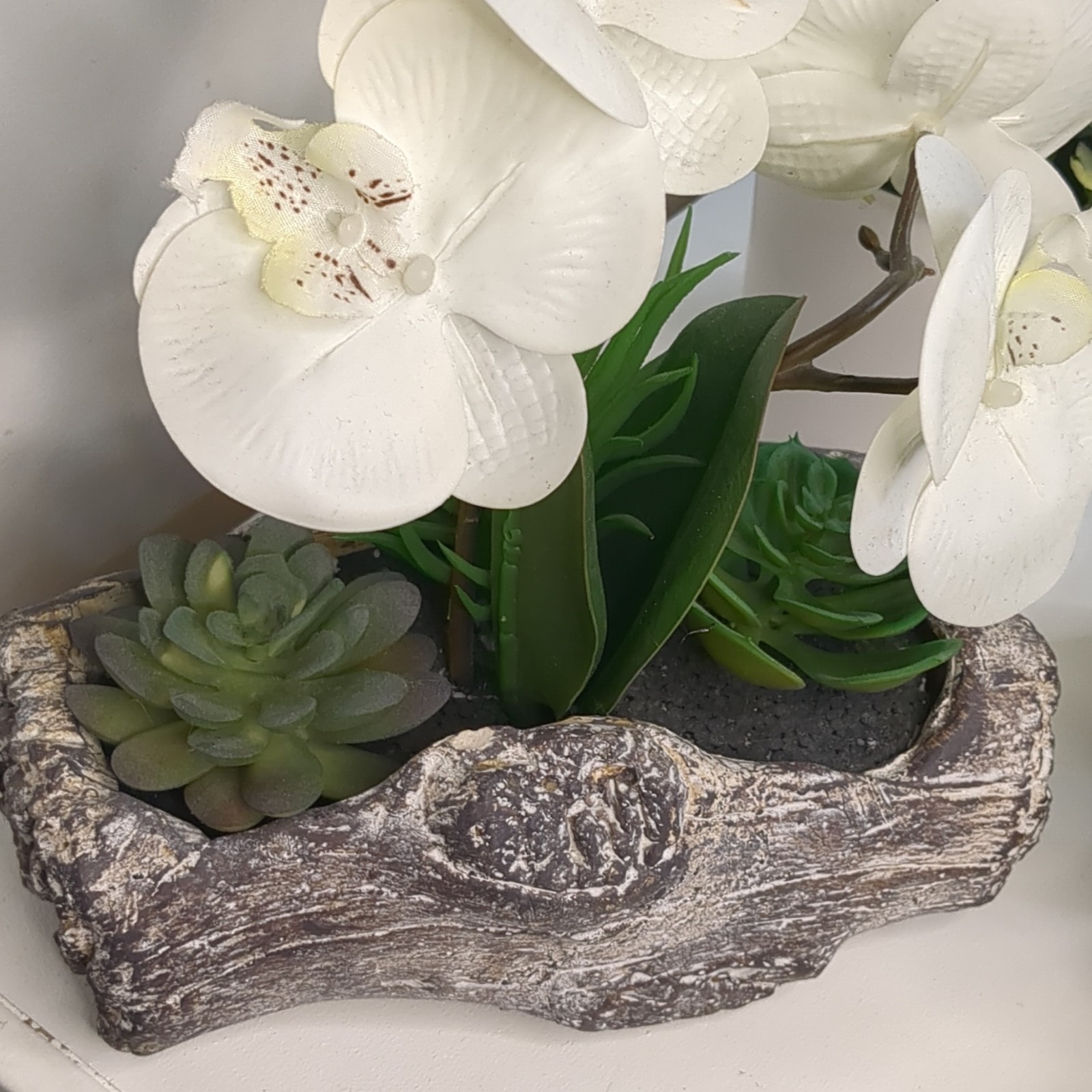 10pc Faux Succulent Plant Lot Artificial Home Office Decor Bundle