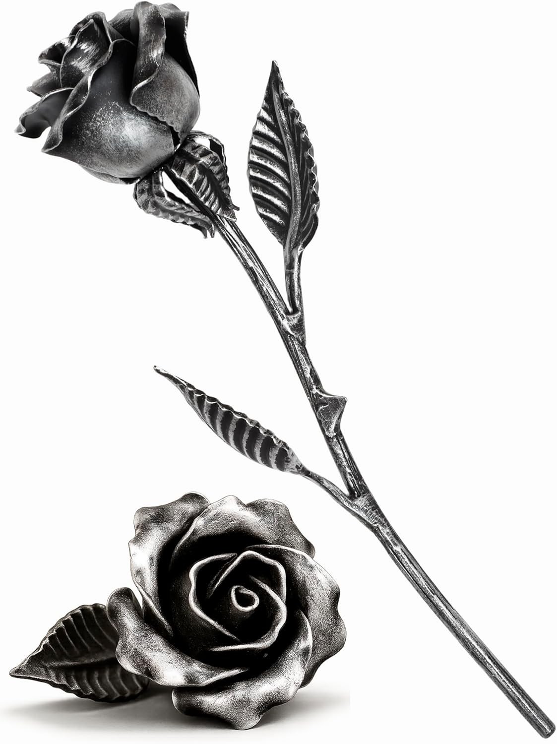 Unique Handcrafted Iron Rose – Symbol of Never-Fading Love for Anniversaries