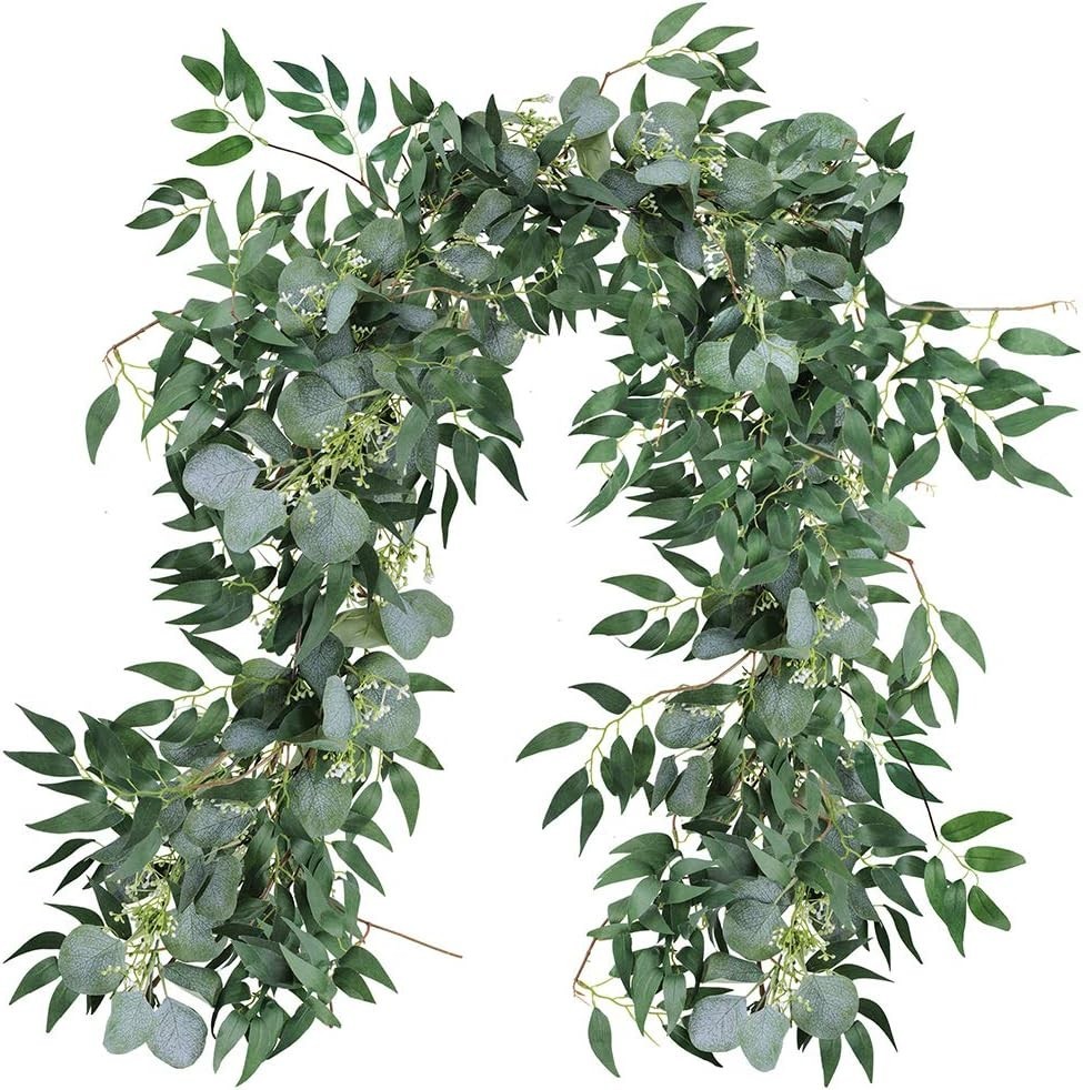 Artificial Eucalyptus & Willow Twigs Bundle