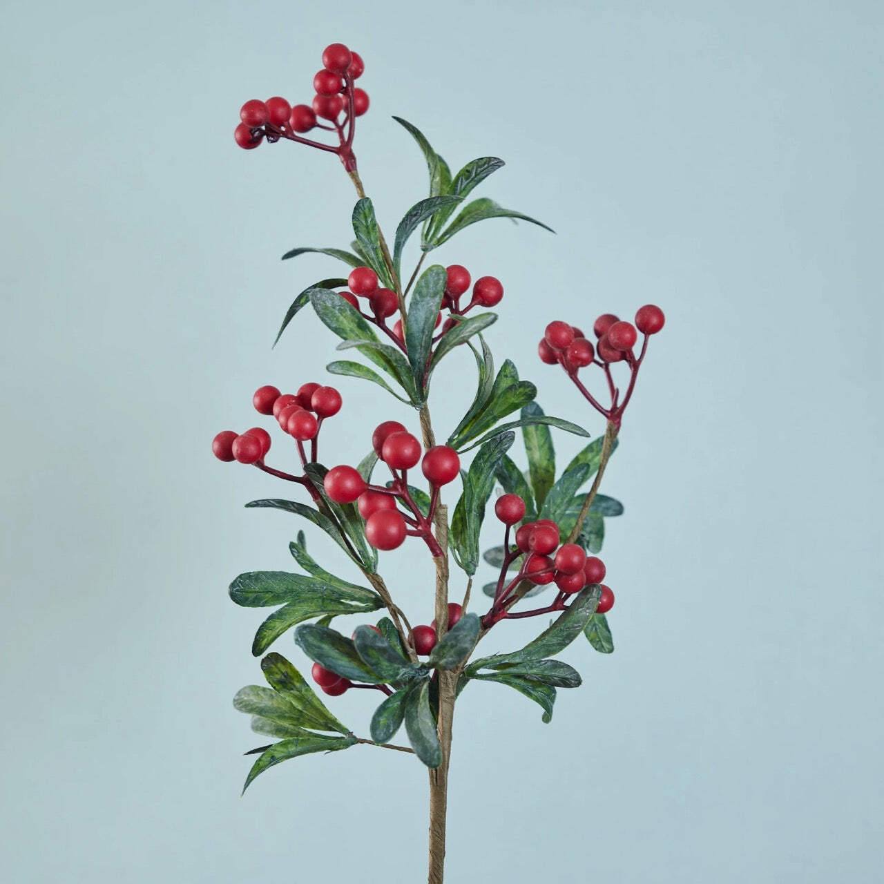Faux Berry and Leaf Branch Picks