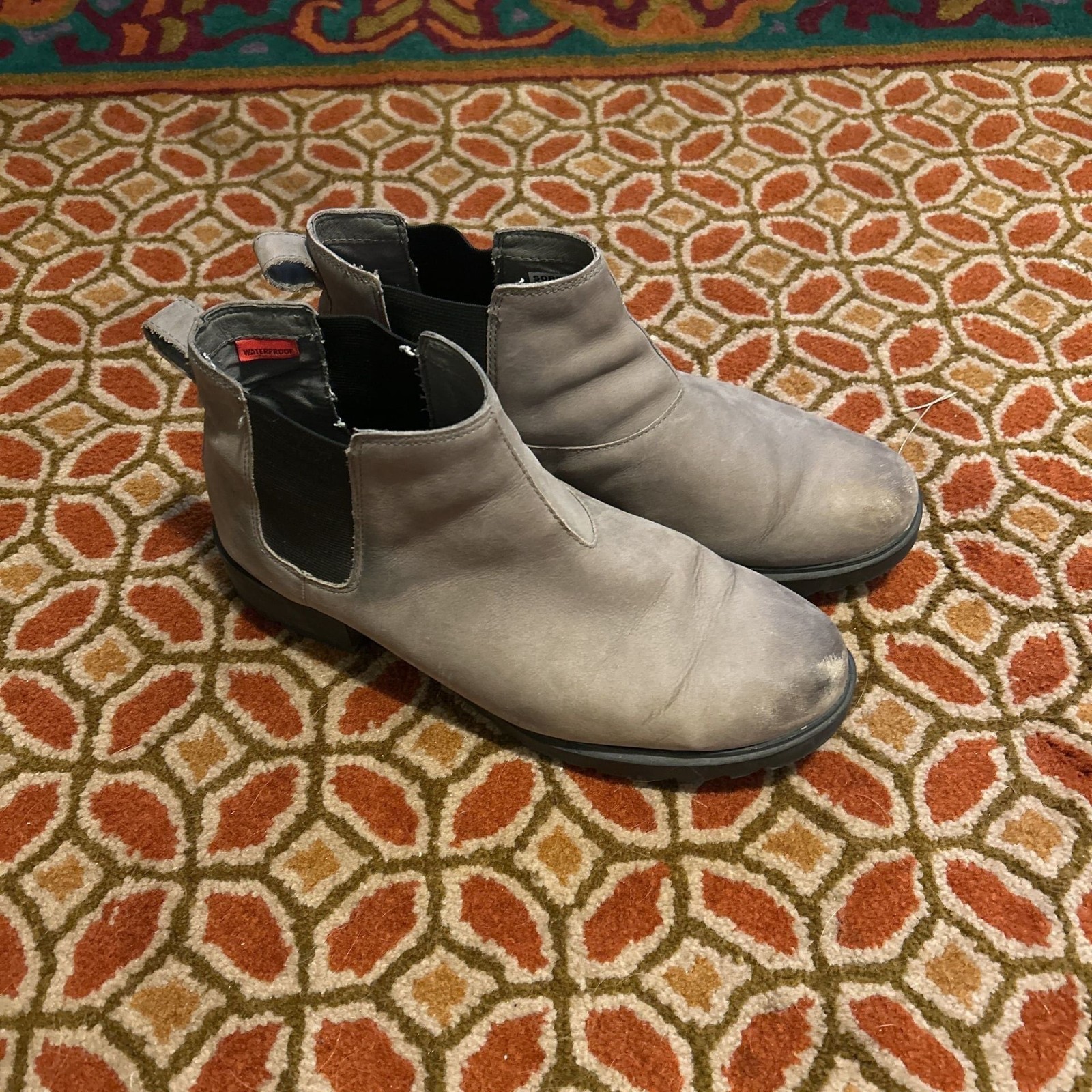 Sorel Gray Emelie II Waterproof Chelsea Boot Women Size 11