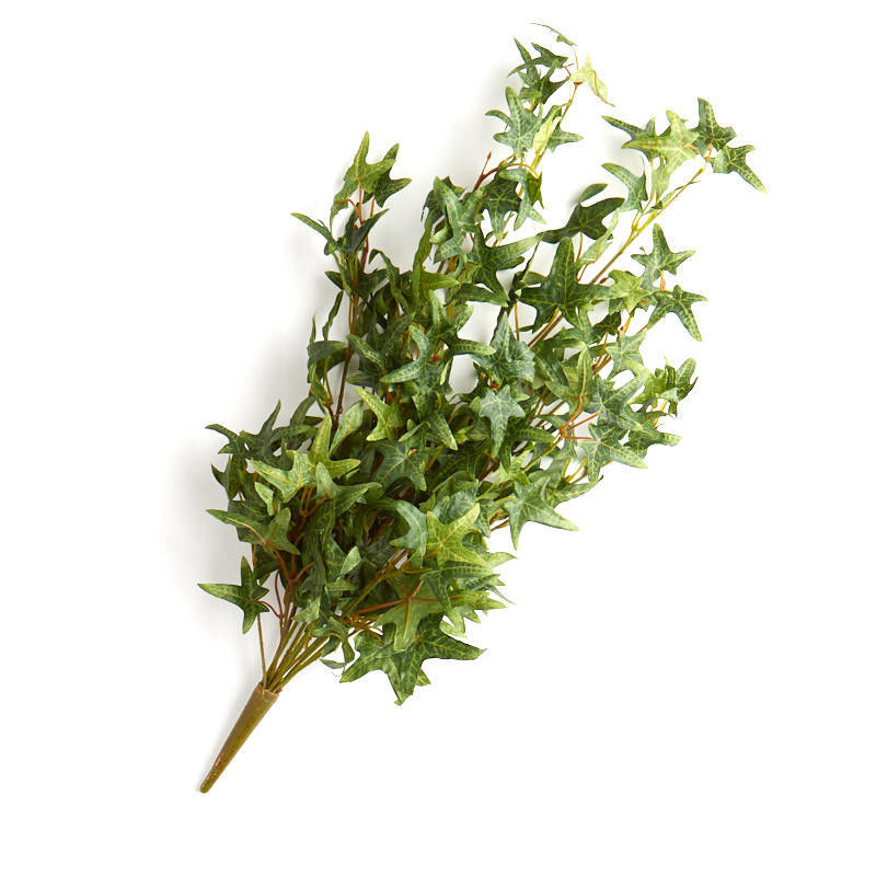 Set of 2 Factory Direct Craft Poly Silk Variegated Ivy Bushes