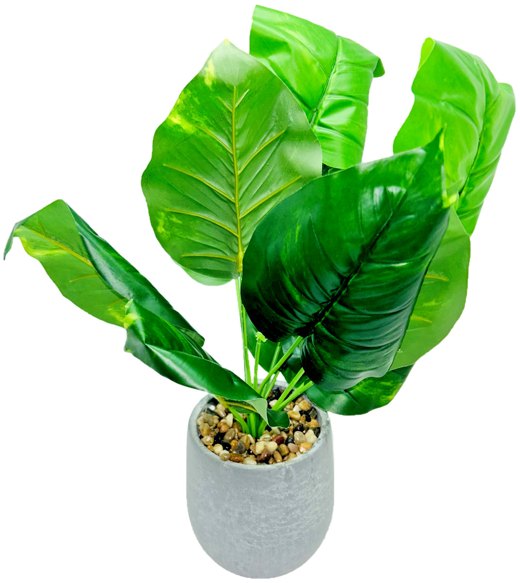 Der Rose 16″ Small Plants Artificial Mini Potted Faux Office Home Kitchen Decor