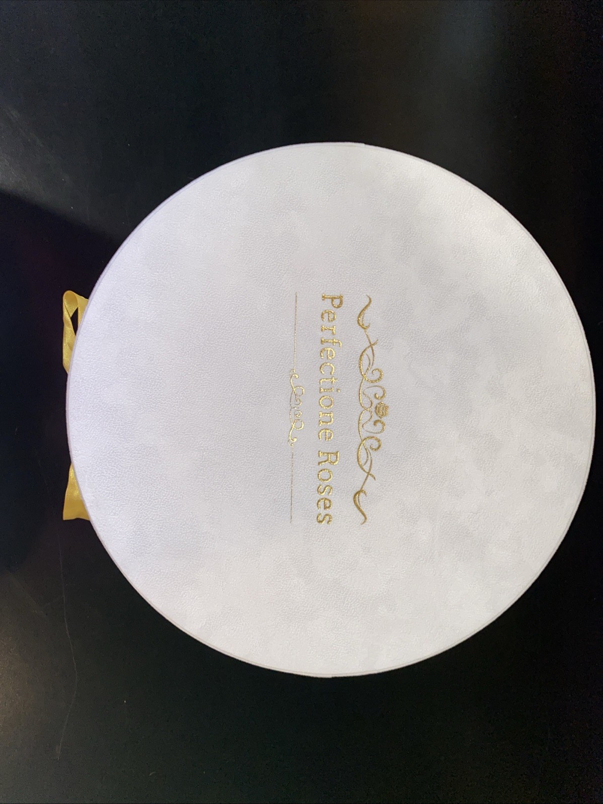 Preserved Yellow Roses In Luxury White Box 50 Ct