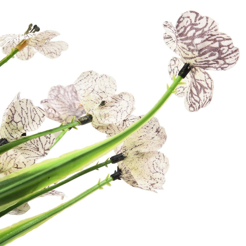 Artificial Flowers 31cm DIY Fake Flowers Garden Outdoor Plastic Plants