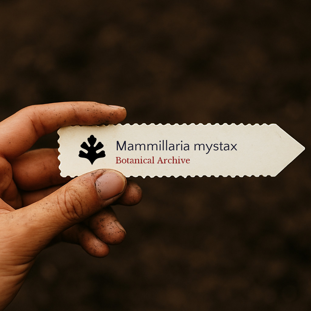 Mammillaria mystax 10 SEEDS – Rare Cactus SEEDS