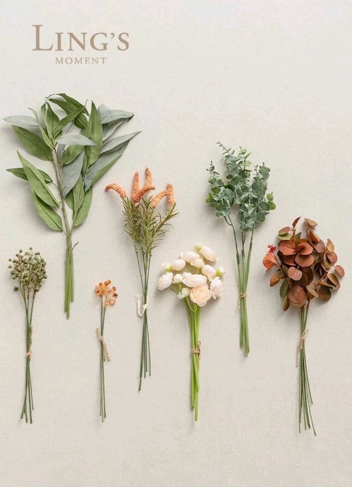 Ling’s Moment Artificial Greenery Stems Box Set,