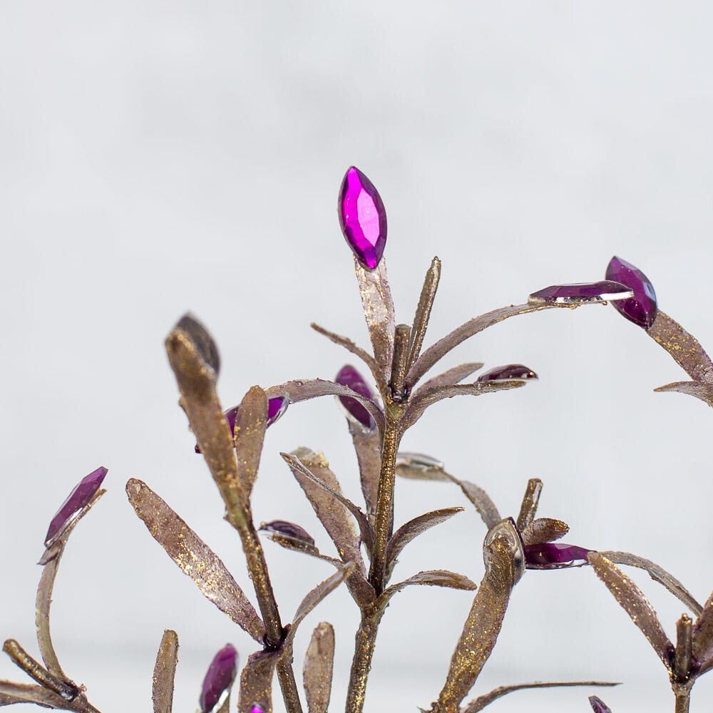 Factory Direct Craft Artificial Rosemary and Purple Diamond Sprays | 6 Spra