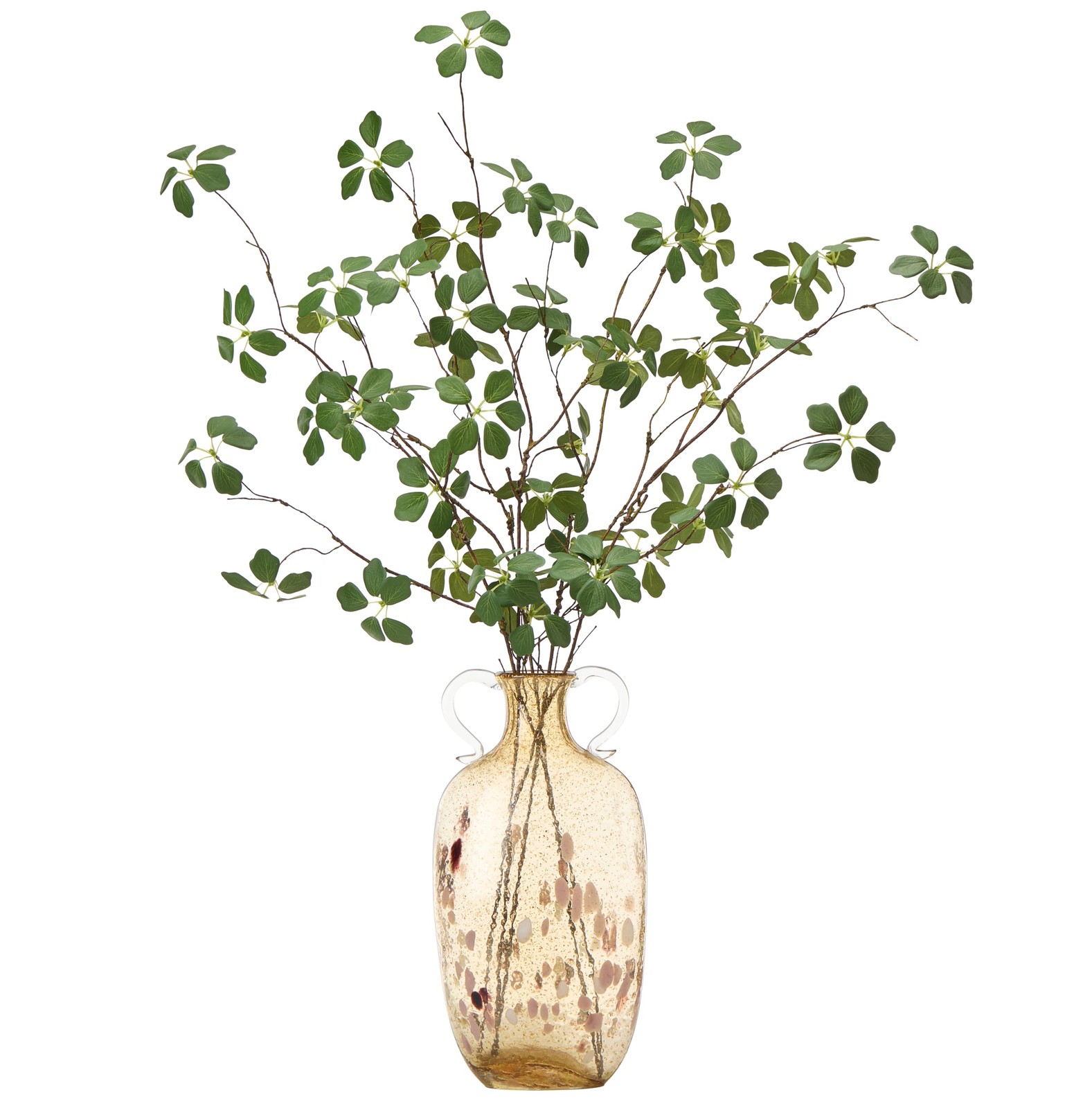 5Pcs Realistic Artificial Greenery Stems – 34″ Faux Branches for Vase,Tall Fa…