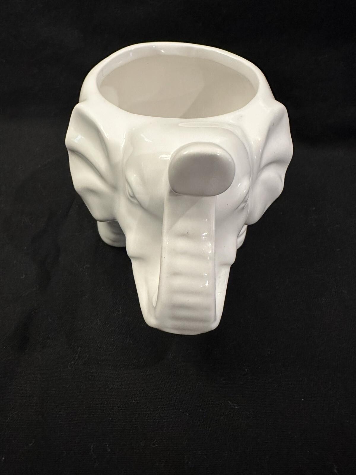 Elephant Succulent small Planter Shaped Pot Decor Home Office Desk nursery WHITE
