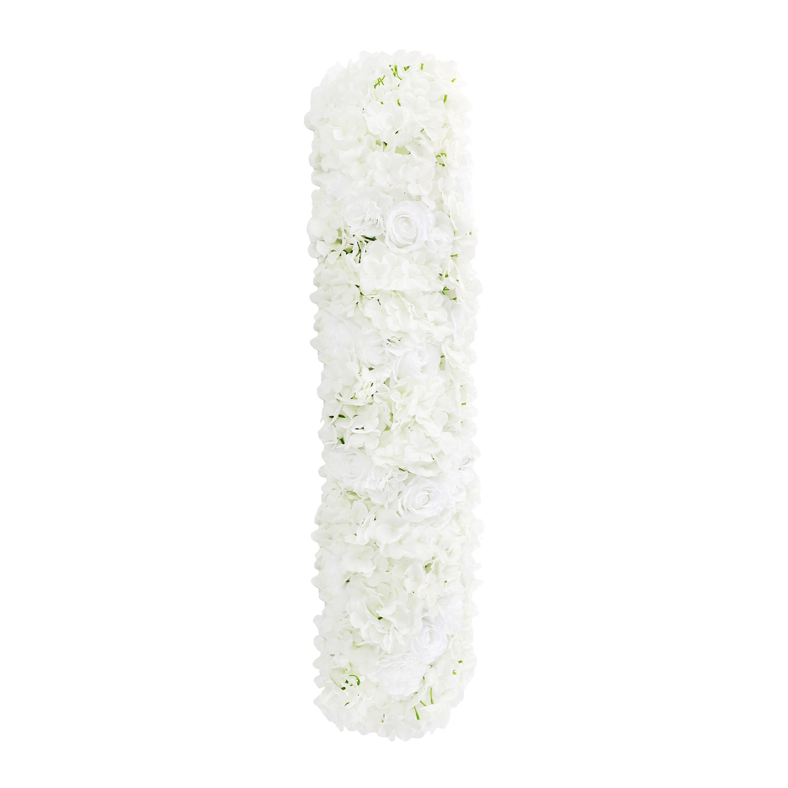 White Artificial Flowers for Home Party Wedding,Artificial Silk Flowers Row,HOT!