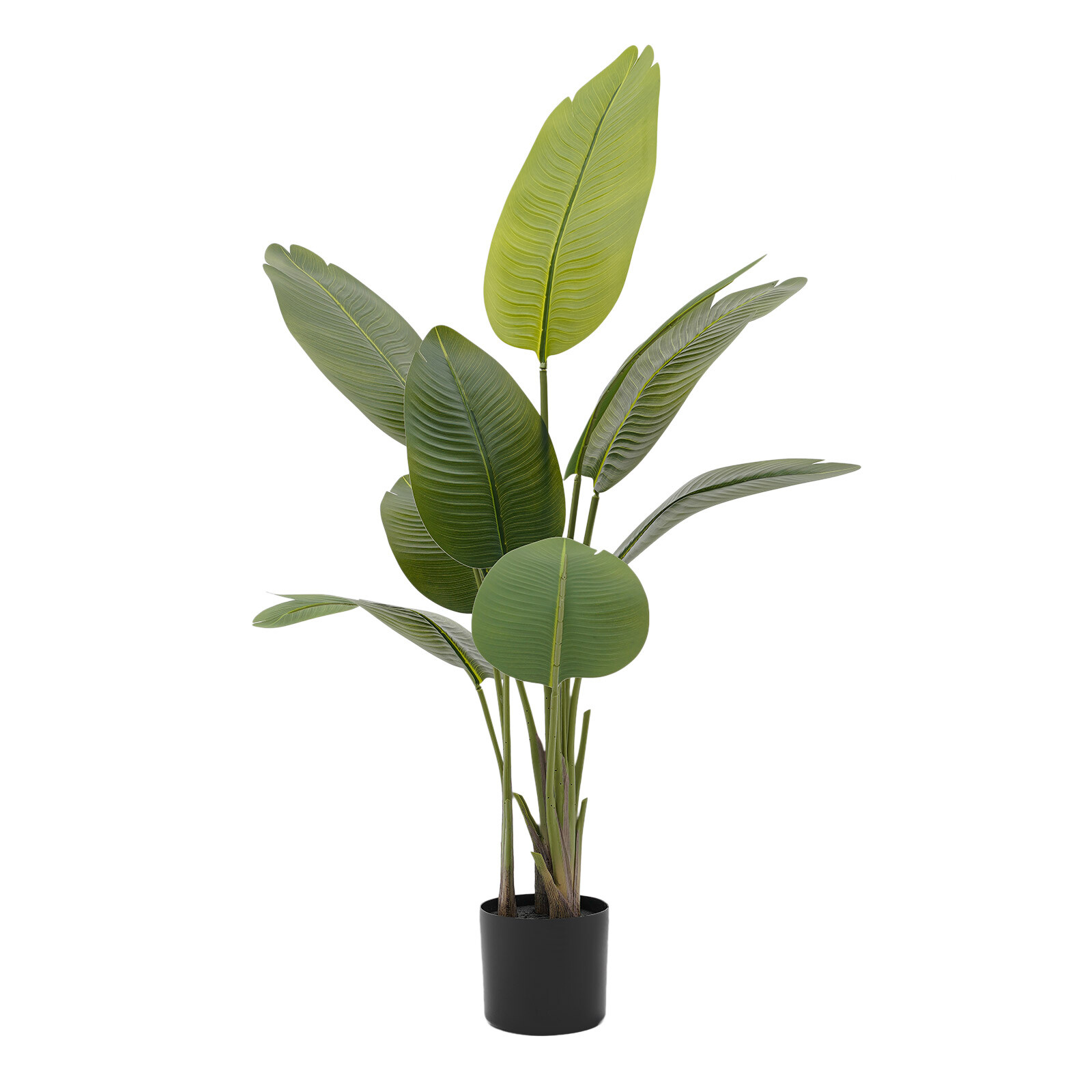 2Pcs Artificial Plants Indoor/Outdoor Fake Palm Faux Tree Home Office Decoration
