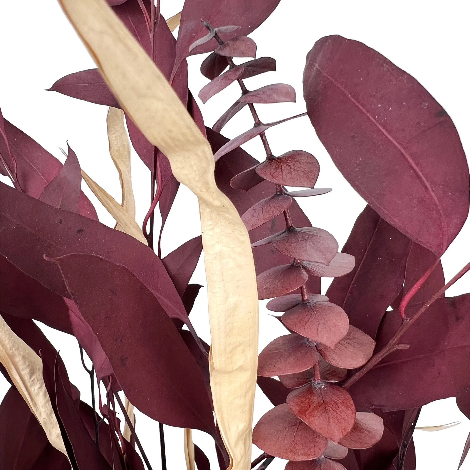 Dried Eucalyptus Mix Red Bouquet