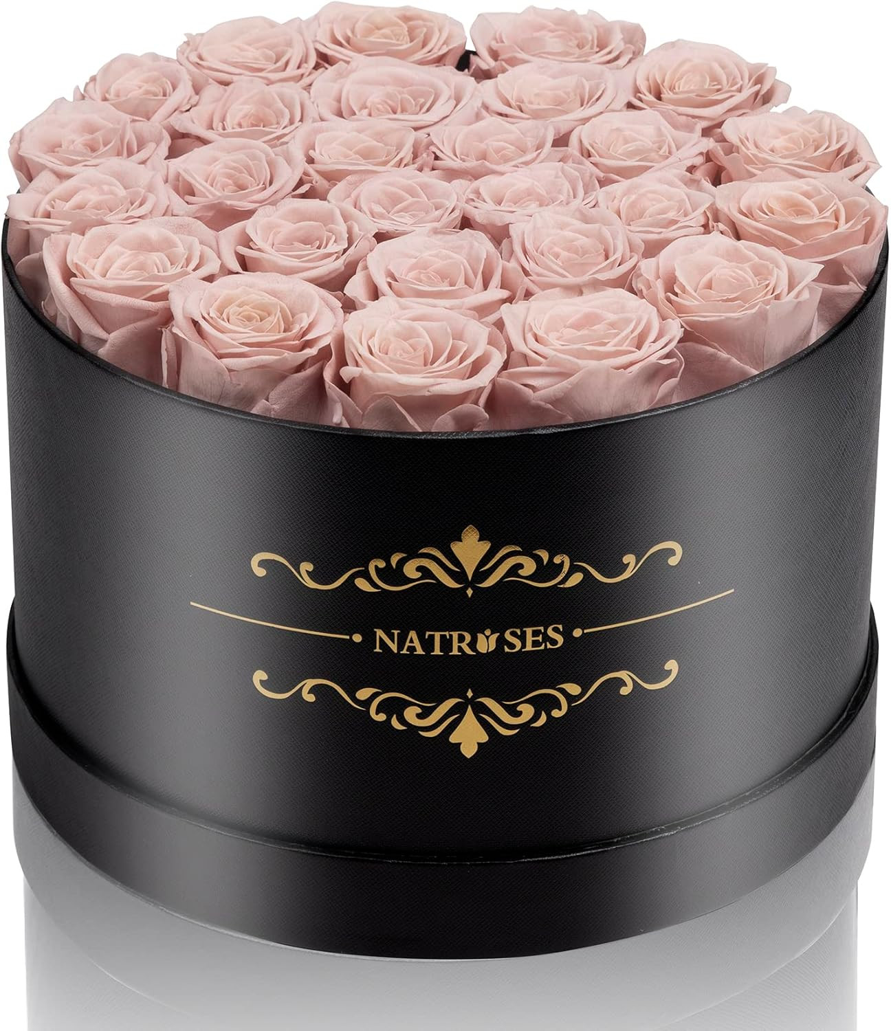 Gifts for Her 27 Piece Forever Preserved Roses in a Box, Preserved Flowers for D