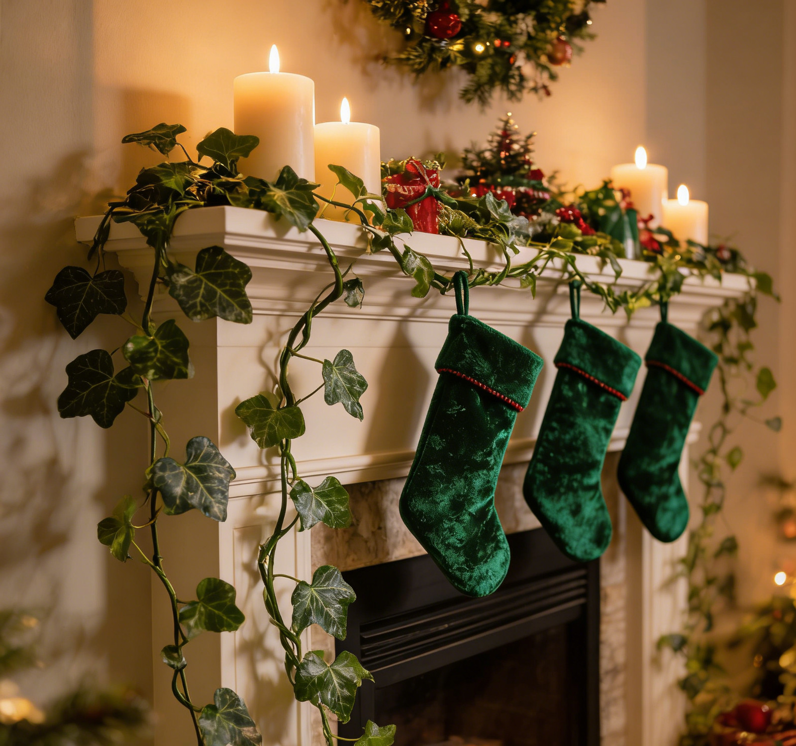 12PCS Artificial Vine Garland Faux Greenery | Home Wedding Outdoor Decor