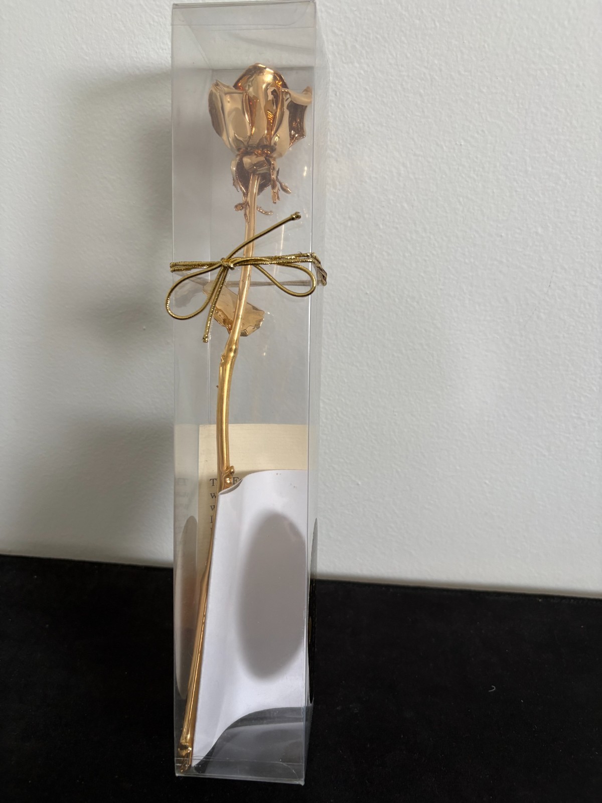 The Forever Rose ~ Real Rose Dipped & Preserved in 24 Kt. Gold