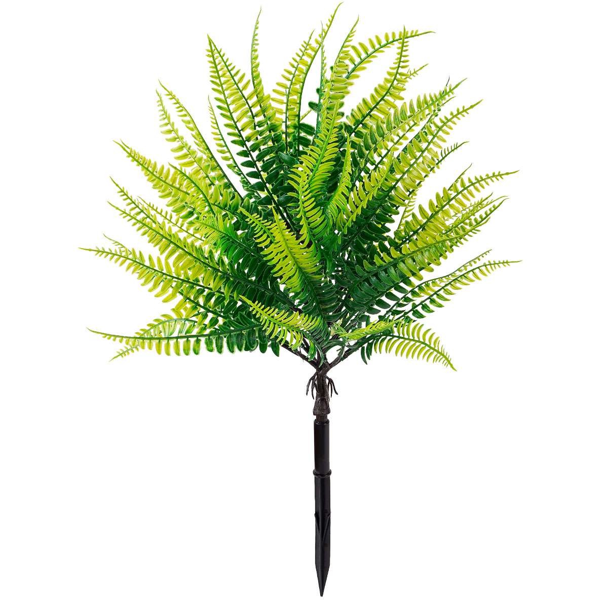 Artificial Boston Fern Plants Fake Outdoor Faux Greenery Bushes Garden Decor