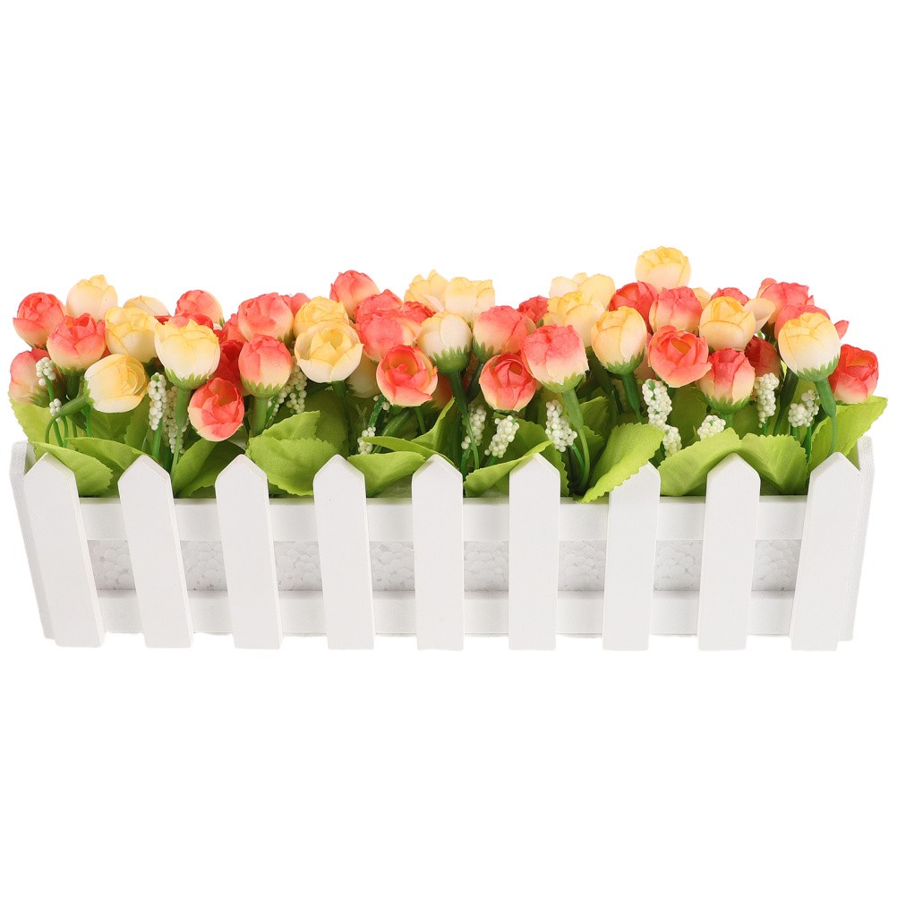 Realistic Outdoor Flowers Fake for Garden Artificial Potted Plants