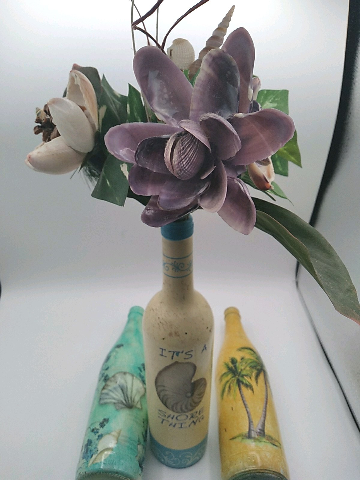 Flower Boutique Shells In Bottles