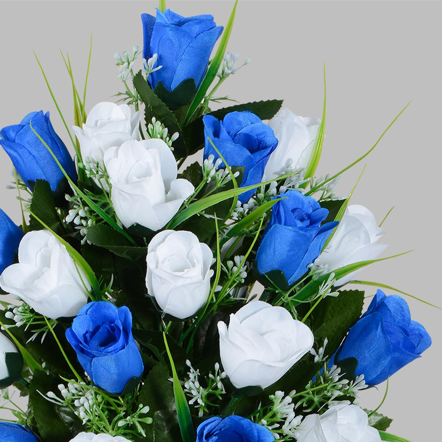Artificial Cemetery Flowers, Grave Decorations Roses, Memorial Flowers Bouque