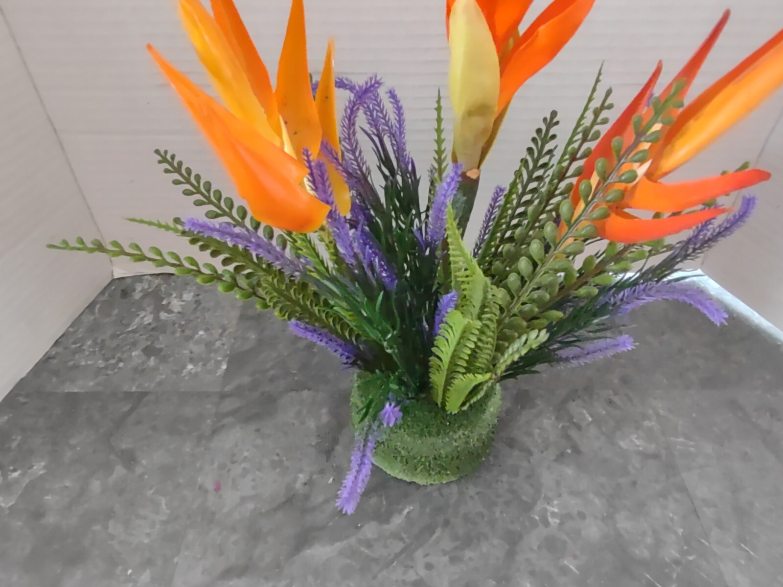 Ginger lily tropical floral arrangement tropical Hawaiian flowers TANGERINE