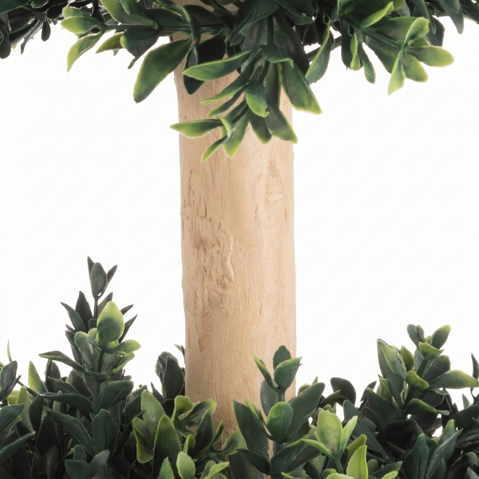 Artificial Tree – 5FT Faux Hedyotis Topiary Plant in Weighted Pot – Fake Plan…