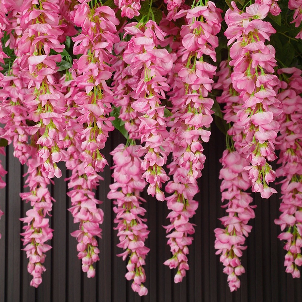 Artificial Wisteria Garland for Door Frame Wall Hanging Fireplace Mantel Decor