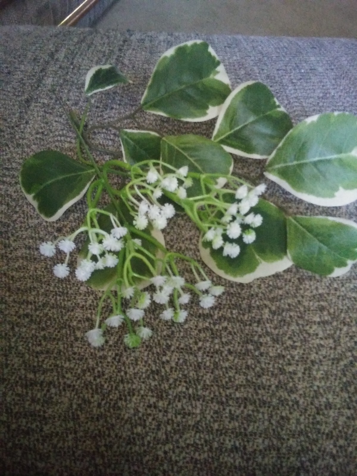 Lt Blue & White Rose faux flower arrangements, singles and greenery! GEORGEOUS