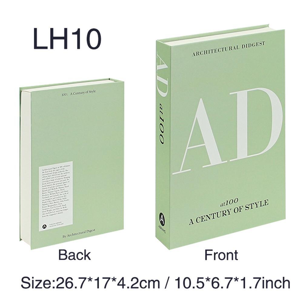 Luxury Fake Books For Home Decoration Accessories for Living Room Tables Desks