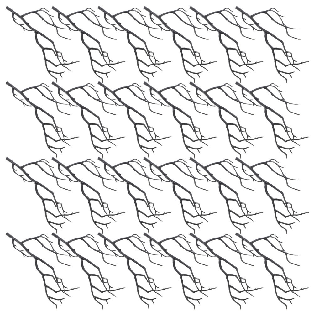 24pcs Decorative Artificial Tree Branches for Seasonal Decor Art Witch Antler