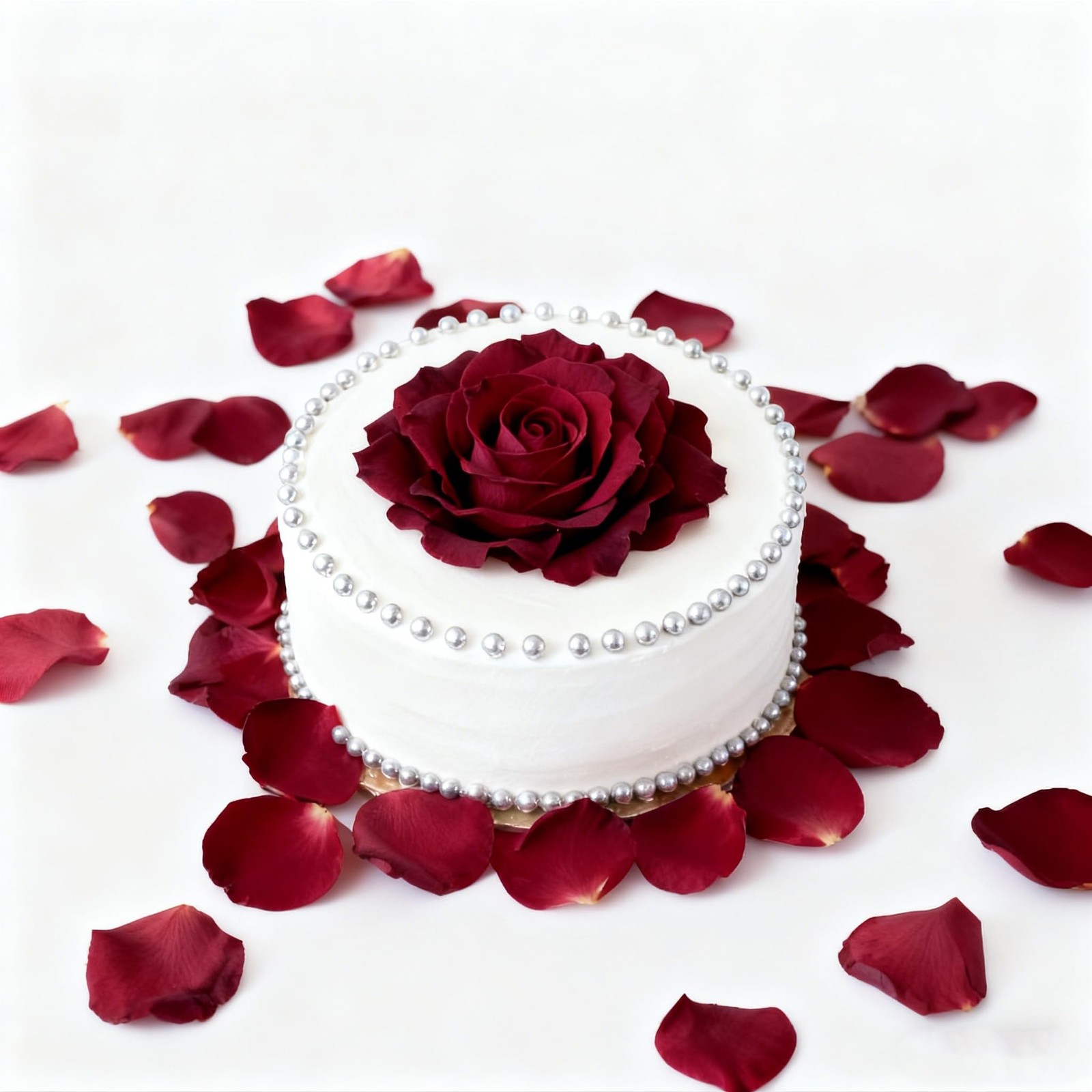 400PCS Wine Red Rose Petals Fake Slik Flower Petals for Wedding Artificial Fl…